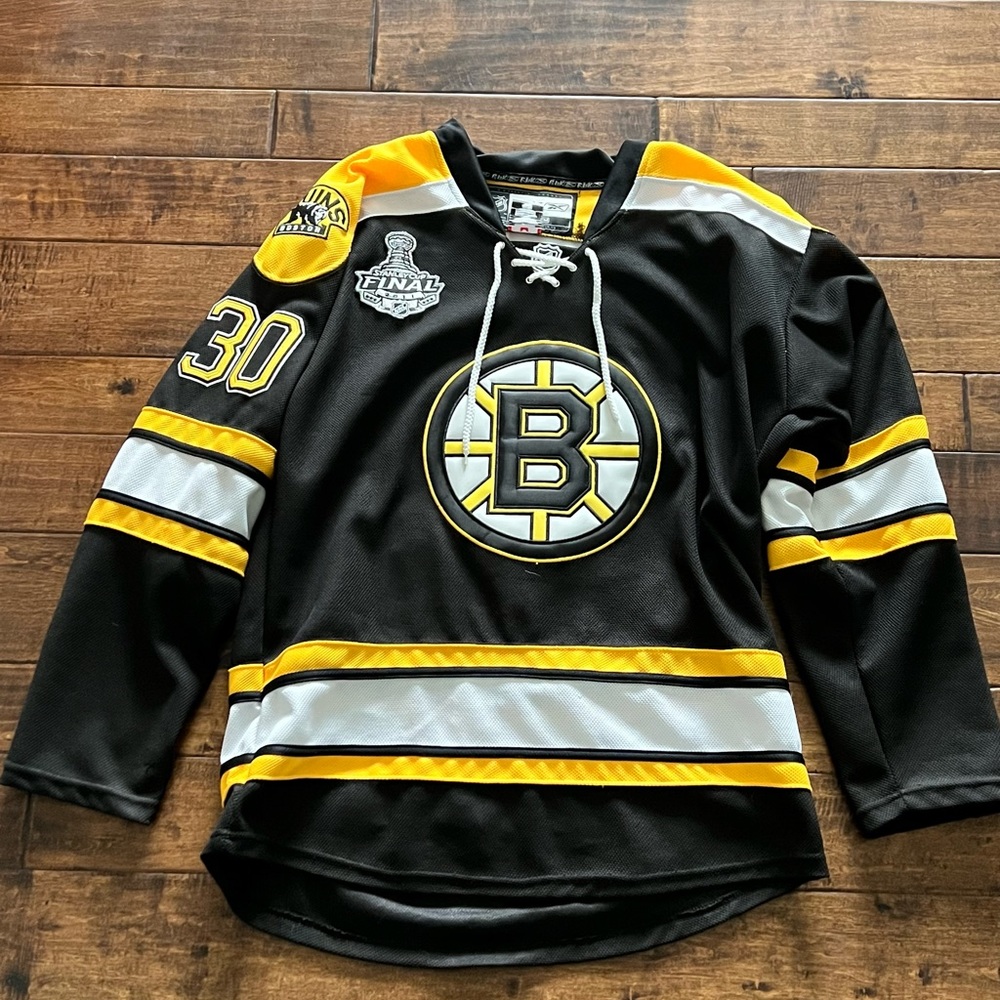 Bruins Tim Thomas Authentic Jersey
